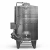 Fermentator rezervor Zottel (8.1), inchis 2600 litri, cu sistem de rotatie automata, manta de racire