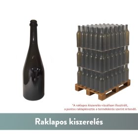   Sticlă de șampanie BP Champagne (șampanie rezervor) uvag 0,75 litri (VMD U258, 35118) - 900 buc - REDUCERE