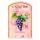 Label wine rosé 10 pcs