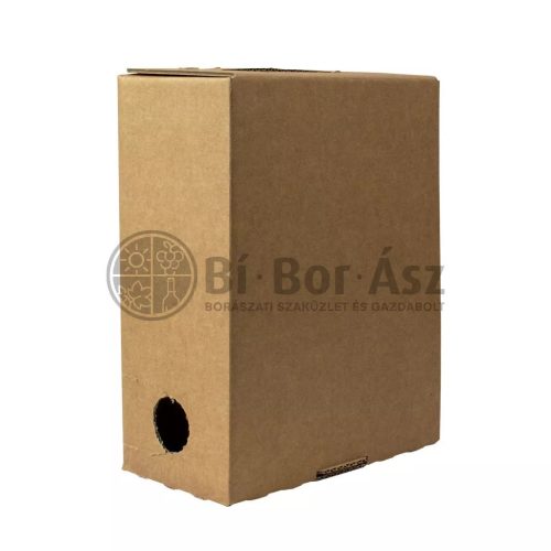 Kartondoboz Bag-in-box 3 literes natúr barna