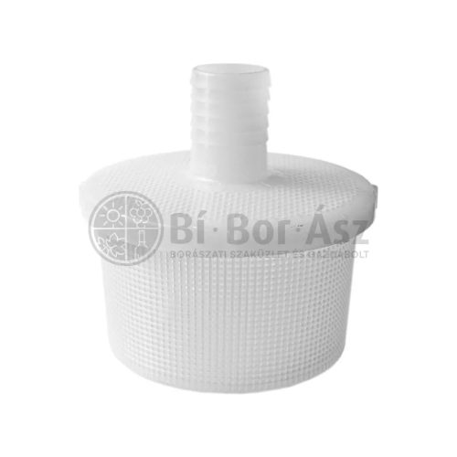 Szűrő műanyag tömlővéges 10 cm átm 40 mm 