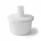Szűrő műanyag tömlővéges 10 cm átm 40 mm 
