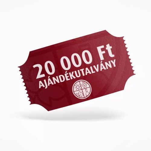 Ajándékutalvány 20000 Ft értékű