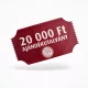 Gift voucher worth HUF 20,000