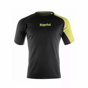Tricou Kapriol Quick Dry negru/galben XXL (36993)