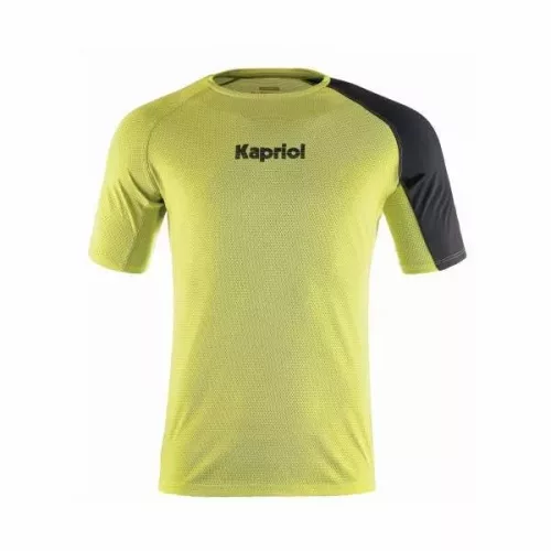 Kapriol Quick Dry T-shirt yellow/black XL (36997)