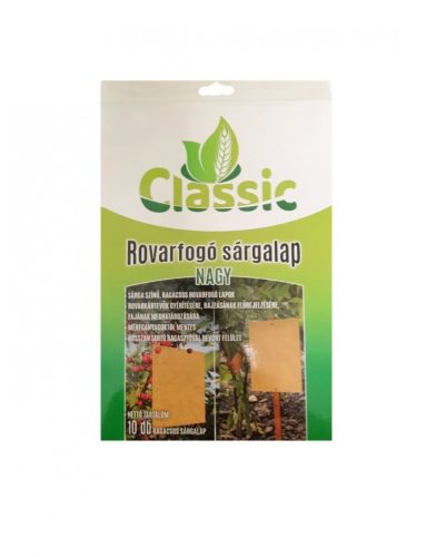 Klasični hvatač insekata žuti listovi veliki 10 kom