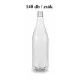 Pet-Flasche 1 Liter 30,8g weiß 140Stk/Beutel (Wein) - /Preis ohne Schraubverschluss!