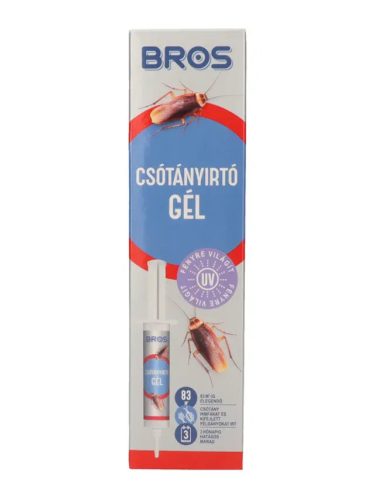 BROS Csótányírtó gél fecskendőbe 3 hónapos 20g