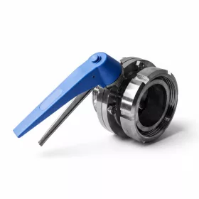 Leptir ventil DN65 - Montirani KB - Nizozemski navoj