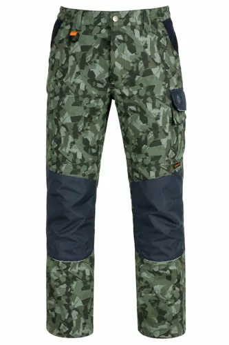 Pantaloni de protecție a muncii Kapriol Teneré Pro culoare câmp verde XXL