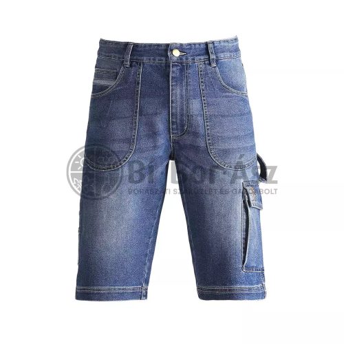 Kapriol Denim farmer rövidnadrág kék L