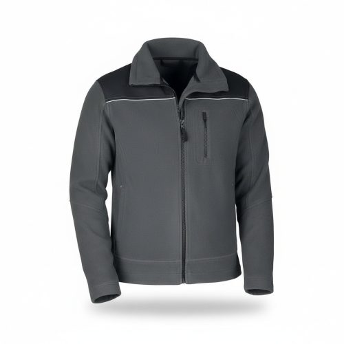 Jachetă fleece Kapriol Smart de siguranță la locul de muncă gri XXXL