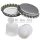 Koronazár 29mm INOX + különálló bidul 200 db/cs