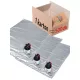 1 Karton (500 Stück) - BAG IN BOX metallisierter Beutel 3lit /Heißabfüllung/