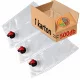 Pungă BAG IN BOX transparentă de 5 litri/MEL (P) 500 buc./cutie