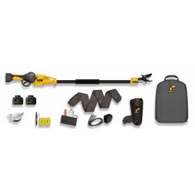   Foarfecă de tăiat înălțime electrică FLORA PC 38EX 90cm, cu 2 baterii