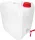 Jug plastic 30 liter tap red ICS (M82230R)