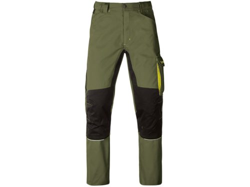 Kapriol Kavir occupational safety pants olive green/black L (35562)
