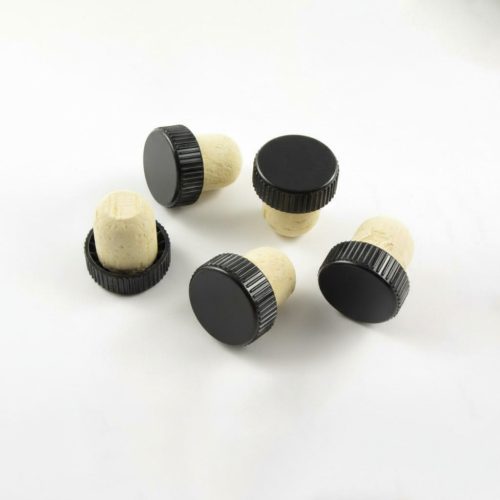 Cap dop capac pluta cap negru 29x19mm (pret individual) (1000buc/pachet)