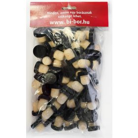 Cap dop capac pluta cap negru 29x19mm (50buc/pachet)