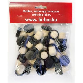 Cap dop capac pluta cap negru 29x19mm (25buc/pachet)