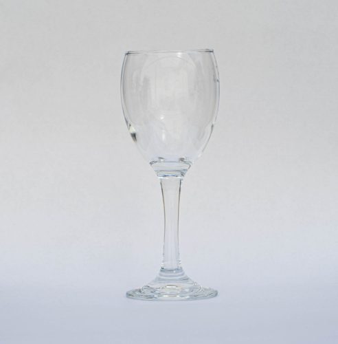 Pohár üveg boros 230ml 6db/doboz (GL3965)