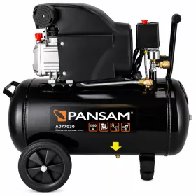   Pansem oil lubrication compressor 1500 W 50 litres with two manometers (A077030)