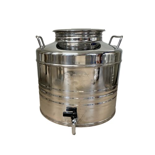 Kanna (M) Inox füles  25 literes, csappal