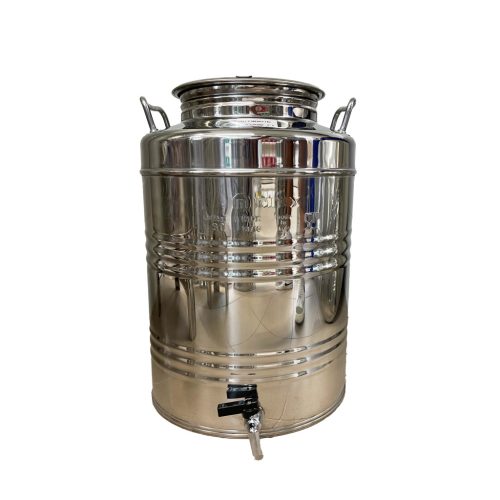 Kanna (M) Inox füles  30 literes, csappal