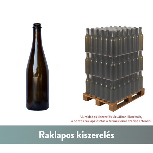 BP Pezsgősüveg Espumante Leve (tankpezsgő) uvag 0.75 liter 300 mm (BA 7893D035VBA02) - 1050 db - AKCIÓ