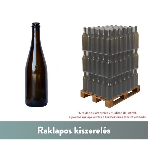 BP Sticla de sampanie Espumante Juice (sampanie rezervor) uvag 0,75 litri 300 mm (BA 7893D035VBA02) - 1050 buc - REDUCERE