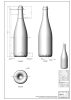 BP Pezsgősüveg Espumante Leve (tankpezsgő) uvag 0.75 liter 300 mm (BA 7893D035VBA02) (20db/csomag)
