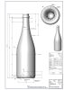 BP Pezsgősüveg Green Champagne palackos érlelés uvag 0.75 liter IMP