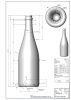 BP Pezsgősüveg Green Champagne uvag 0.75 liter (12db/csomag)