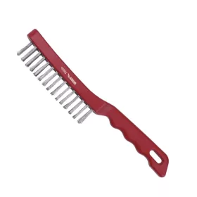   Perie de sârmă Dedra 4 rânduri oțel mâner din plastic 270 mm (2001P)