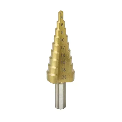 Dedra Stufenbohrer 4-20mm HSS TIN (WMST0420)