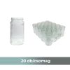 Konzerves üveg 370 ml-es TO66 zárású IMP /Az ár a lapkát NEM tartalmazza!/ (20db-os kiszerelés)