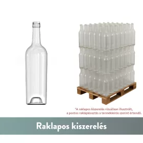   BP Bordolese Ritual conic incolor BVS 0,75 litri 300 mm (BA 4891S089BRA01) - 1372 buc - REDUCERE