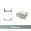 Konzerves üveg 370 ml myRex mr1370 TO70 (12db/csomag)