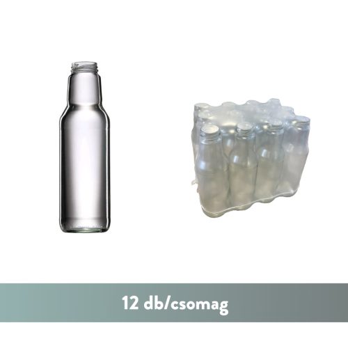 Gyümölcslé üveg 0.75l fru753 (TO43) /Az ár a lapkát NEM tartalmazza/ (12db-os kiszerelés)