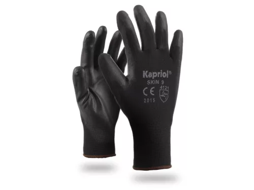 Kapriol Skin védőkesztyű fekete 9-es méret