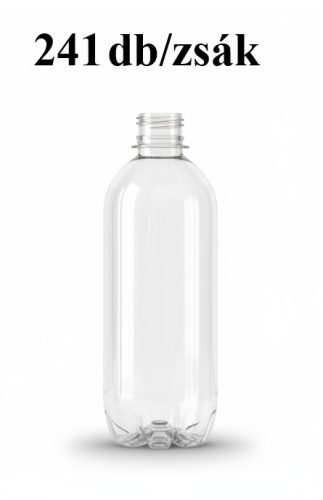 Pet boca 0,5 litara 18,5g 241 kom/vrećica (bez prstena za ručku) /odgovara kratki čep na navoj/