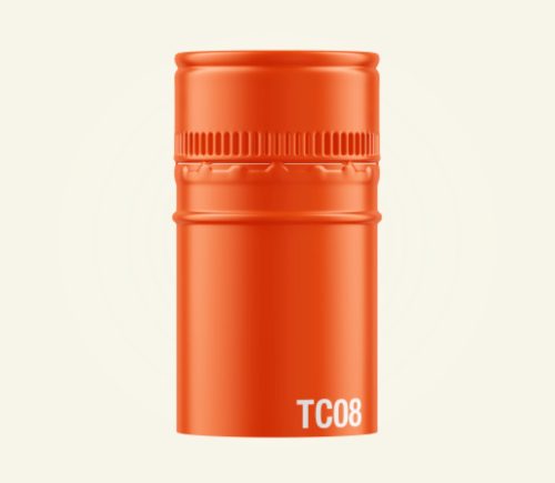 Pilver cap 30*60 mm AlkoVin NEX orange (TC08) (1250pcs/box)