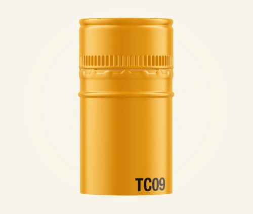 Pilver cap 30*60 mm AlkoVin NEX ocher yellow (TC09) (1250pcs/box)