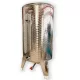 Tartály 320 lit-es kónuszos saválló EZIO 3 csap 3/4"-3/4"-3/8" 610 mm (EZVk-conus-320-3) AJÁNDÉK PARAFFINOLAJJAL!