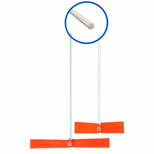 Ballonreinigungsbürste für Bohrerschaft 72cm (Roto Cleaner) Länge 21,5cm