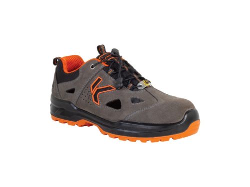 Kapriol safety sandals S1-PL ESD SR FO Grey/orange 43 (44093)