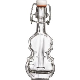 Decorative glass violin 0.04 L with buckle