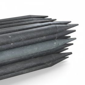 Oszlop műanyag regranulált kerek 7 x 250 cm